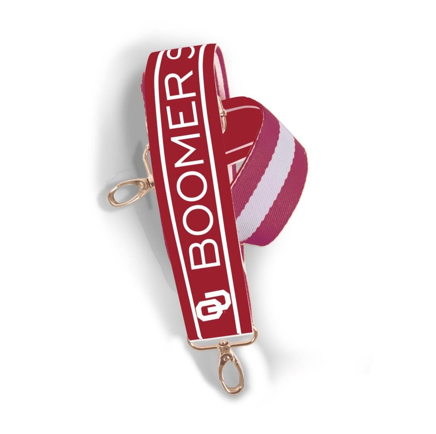 Oklahoma BOOMER SOONER Adjustable Purse Strap, Licensed, Stadium Approved, Canvas, Graduation Gift, Game Day, Crossbody, Clear Bag