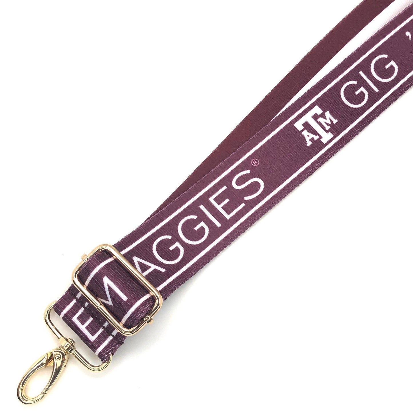 Aggies bag strap adjustable