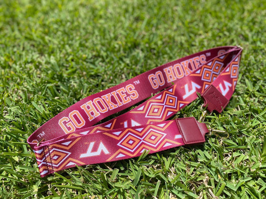 Licensed Virginia Tech canvas purse strap