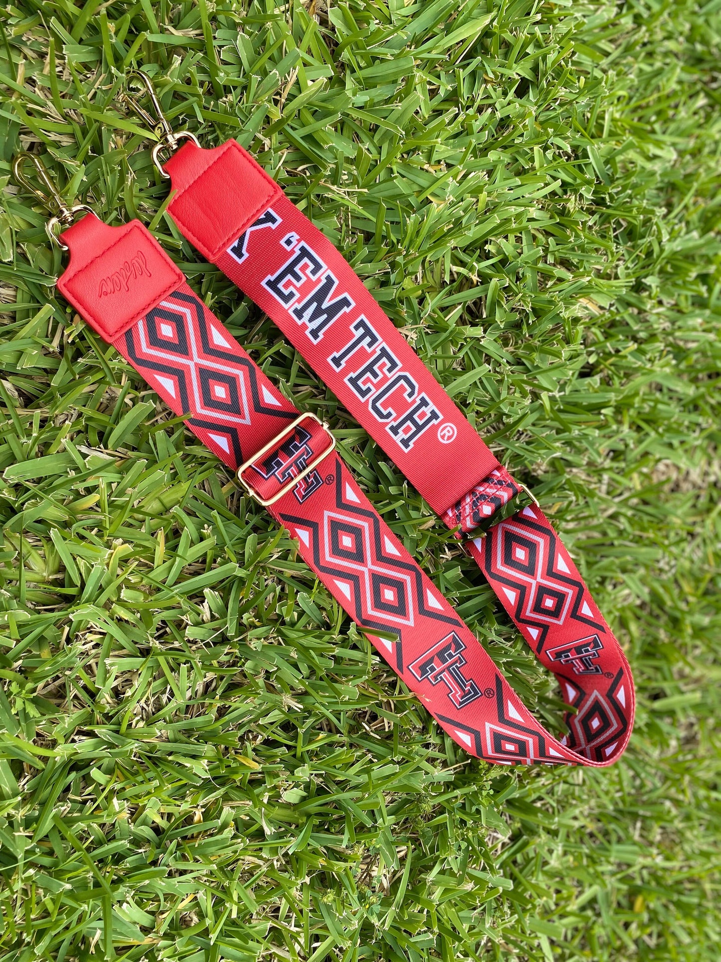 Texas Tech Clear Purse with Strap / WRECK 'EM - Licensed, Canvas, Purse, Game Day, Stadium, Crossbody, Graduation Gift, Back to School