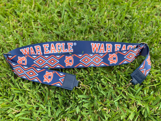 Auburn Purse Strap – War Eagle Licensed Canvas