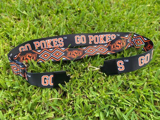OSU licensed purse strap