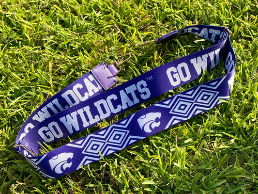 K-State licensed canvas strap