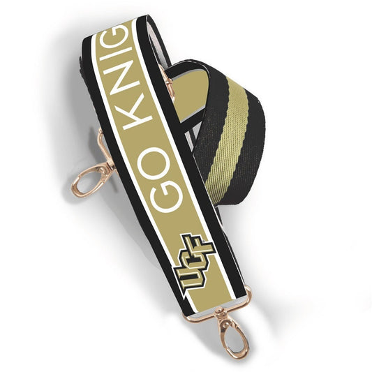 Central Florida - GO KNIGHTS, Adjustable Purse Strap, Licensed, Stadium Approved, Patterned, Shoulder, Graduation, Christmas Gift, Game, UCF