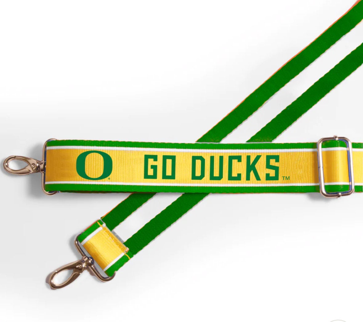 Oregon GO DUCKS - Licensed, Strap, Canvas, Game Day, Stadium Approved, Adjustable, Clear Purse, Graduation Gift, Back to School, Crossbody,