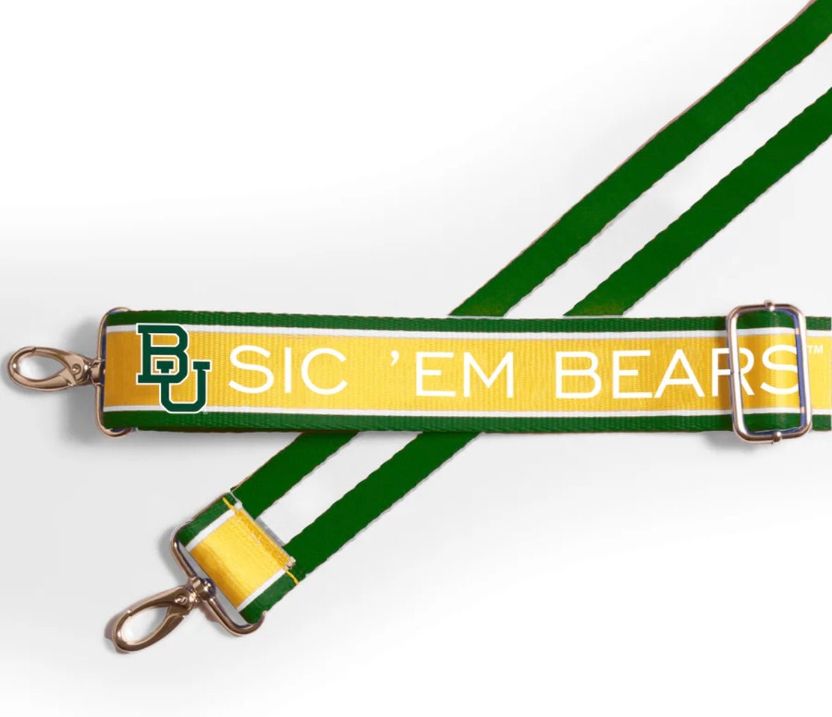 Baylor Clear Purse with Strap SIC 'EM BEARS - Licensed, Canvas, Purse, Tailgate, Game Day, Stadium, Crossbody, Back to School, Graduation