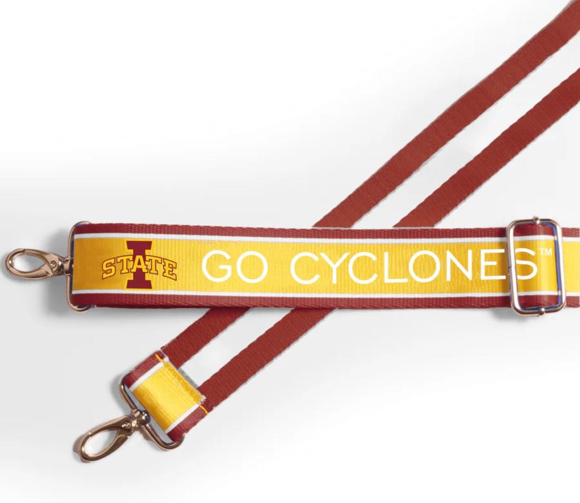 Iowa State GO CYCLONES - Licensed Canvas Strap with Purse