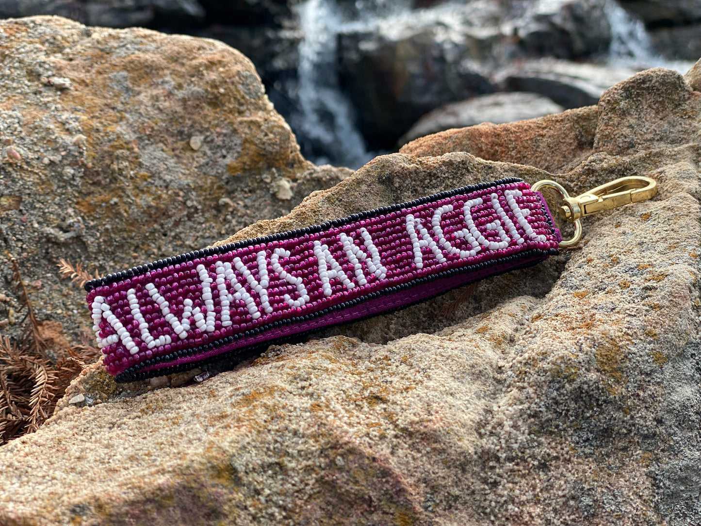 Aggies Beaded Wristlet, Keychain, Handmade, Strap, Purse, Gameday, Texas A&M, Gift for her, Graduation Gift, Christmas Gift, Valentines