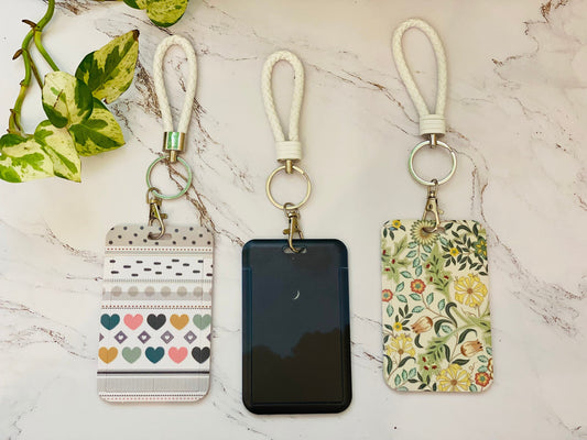 ID Badge Holder, Badge Holder, ID Holder, Vertical ID Holder, Card Protector Case, Badge Protector, Name Badge, Teacher Badge, Student Card