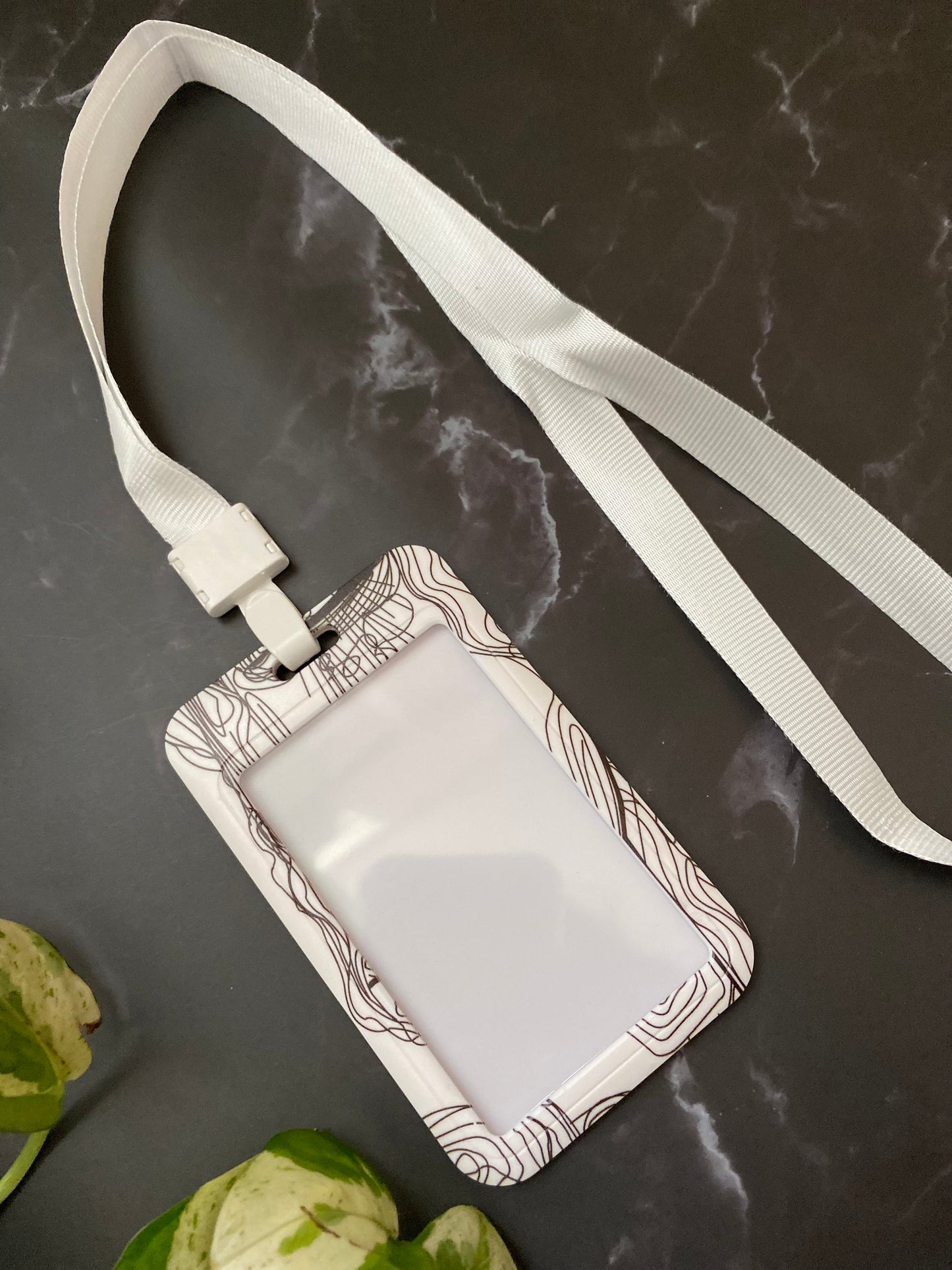 ID Badge Holder, Badge Holder, ID, Vertical, Badge Protector, Name Badge, Teacher Badge, Student Card, Floral, Butterfly, Christmas Gift