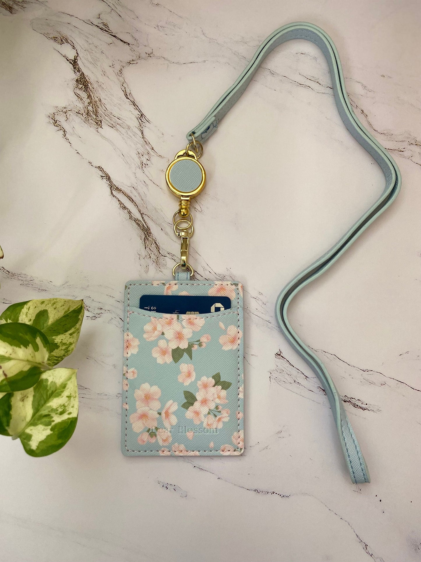 ID Badge Display with Credit Card Holder and Retractable Reel, Id card, Lanyard id holder, Id wallet lanyard, Stretchable, Valentines