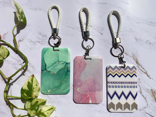 Clear Plastic ID Badge Holder, Badge Holder, ID Holder, Vertical ID Holder, Badge Protector, Name Badge, Teacher Badge, Student, Valentines