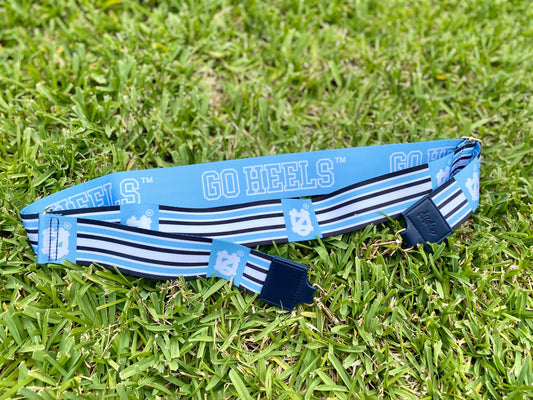 North Carolina, GO HEELS - Licensed Adjustable Canvas Purse Strap 2"