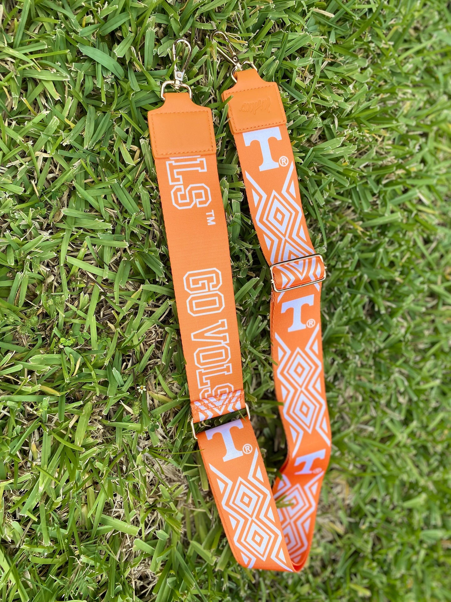 Tennessee GO VOLS - Adjustable Purse Strap, Licensed, Stadium Approved, Game Day, Graduation Gift, Back to School, Clear Bag, Tailgating