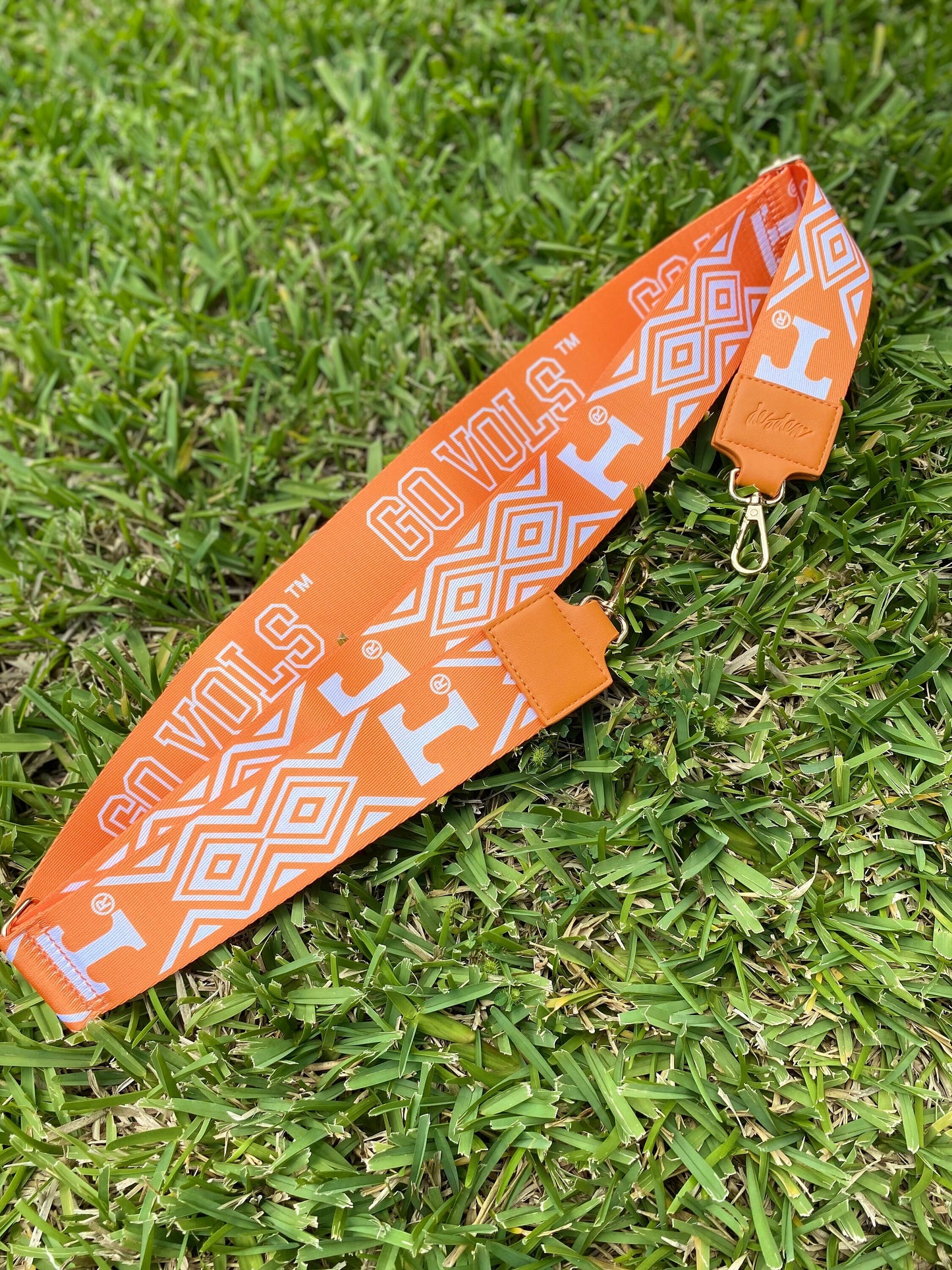Tennessee GO VOLS - Adjustable Purse Strap, Licensed, Stadium Approved, Game Day, Graduation Gift, Back to School, Clear Bag, Tailgating