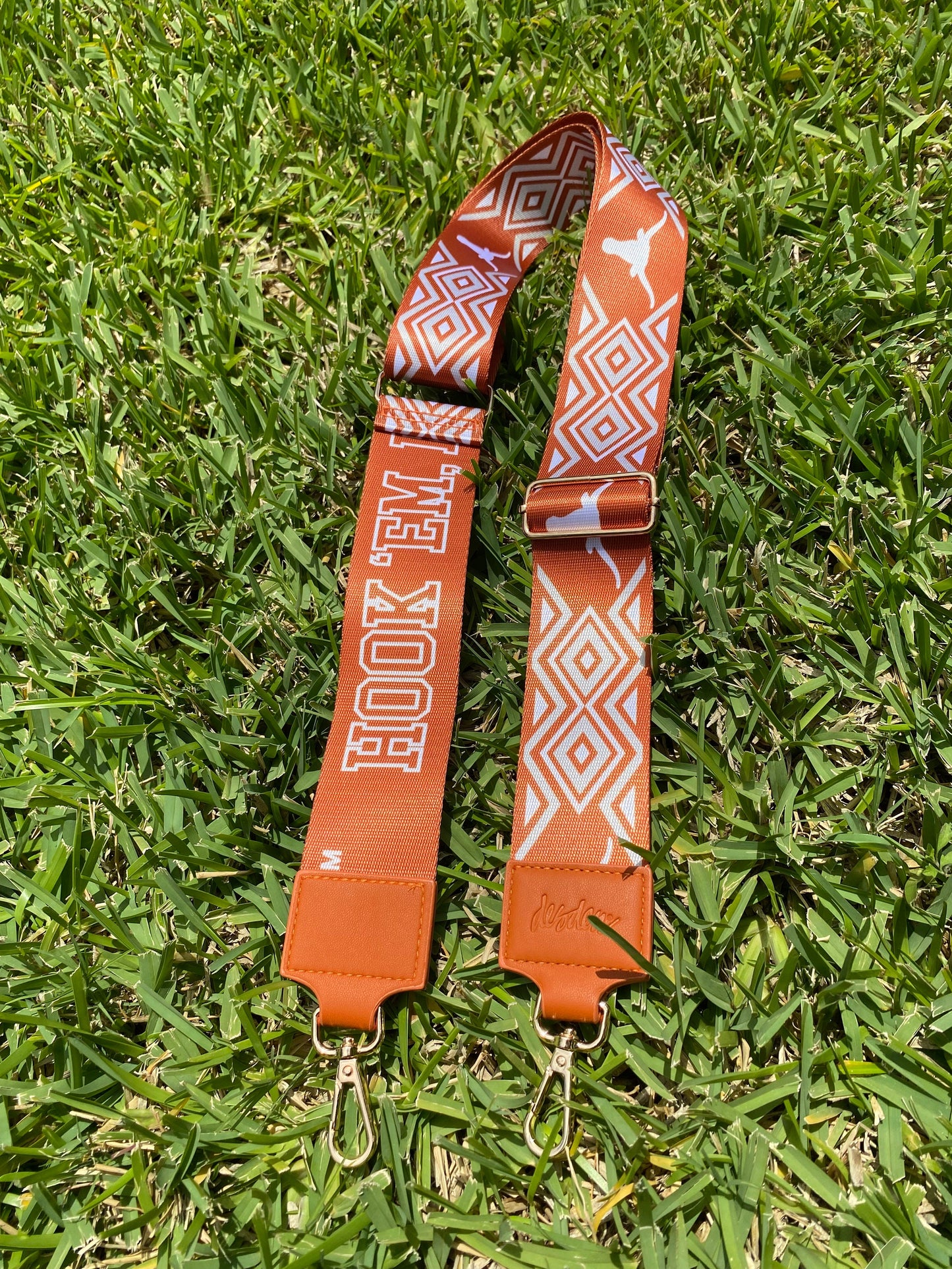 Texas Longhorn Clear Purse with Strap, HOOKEM-Licensed, Canvas, Purse, Game Day, Stadium, Crossbody, Graduation Gift, Valentines