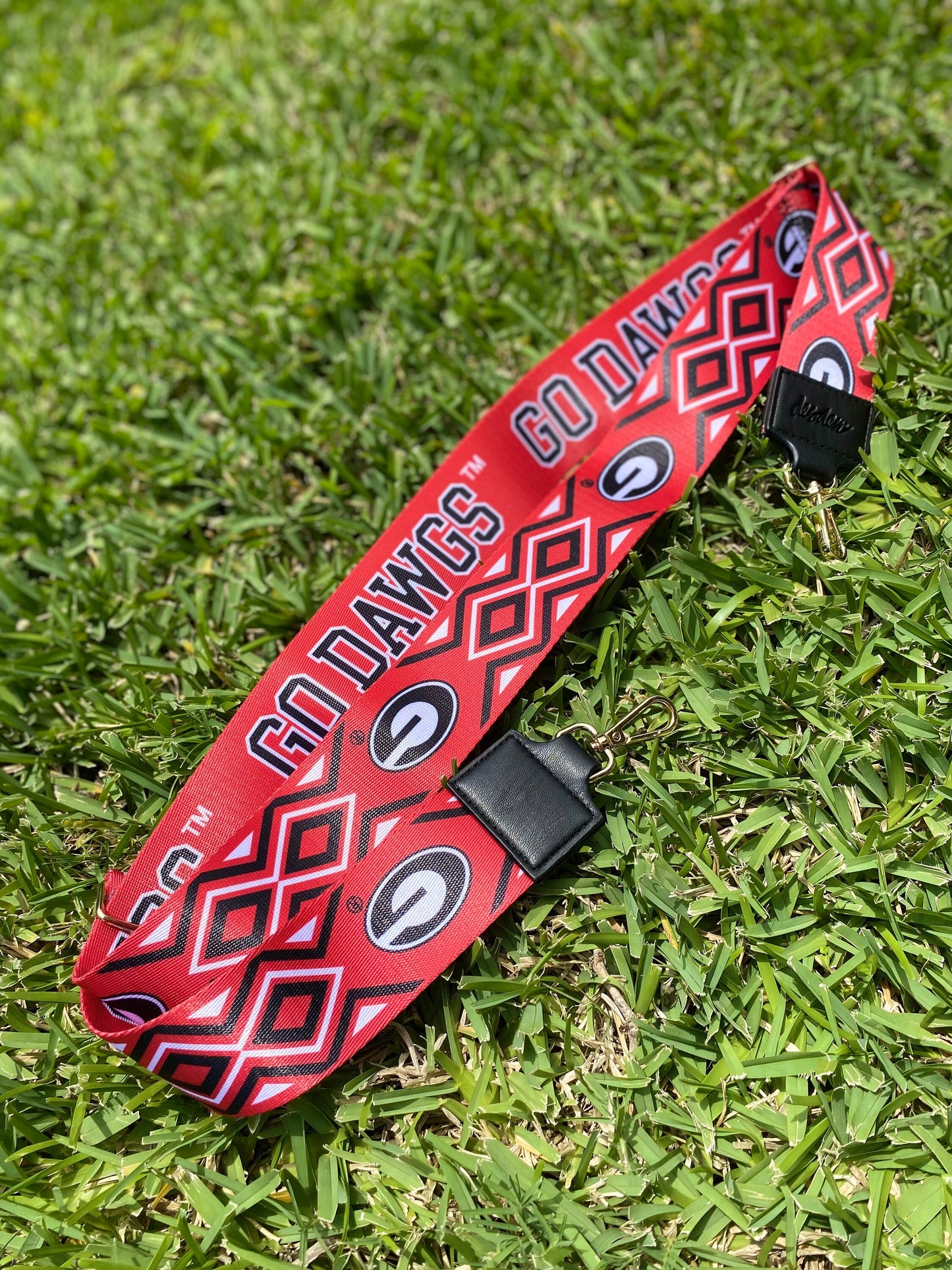 Georgia GO DAWGS - Adjustable Purse Strap, Licensed, Stadium Approved, Game Day, Graduation Gift, Back to School, Clear Bag, Crossbody