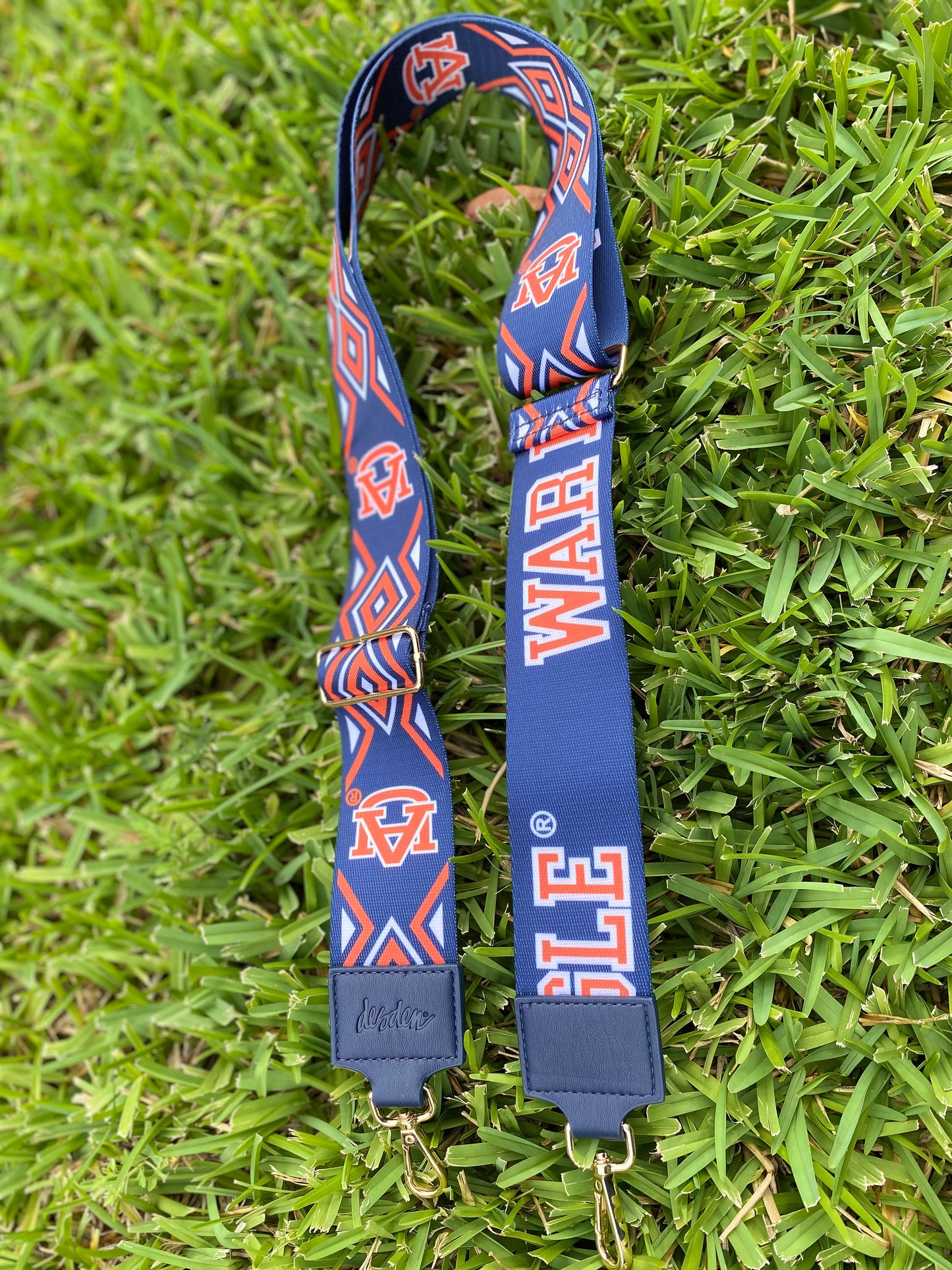Auburn WAR EAGLE - Licensed Canvas Strap 2"