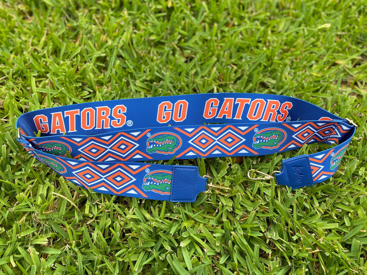 Florida GO GATORS - Adjustable Purse Strap, Licensed, Stadium Approved, Game Day, Patterned, Canvas, Graduation Gift, Back to school