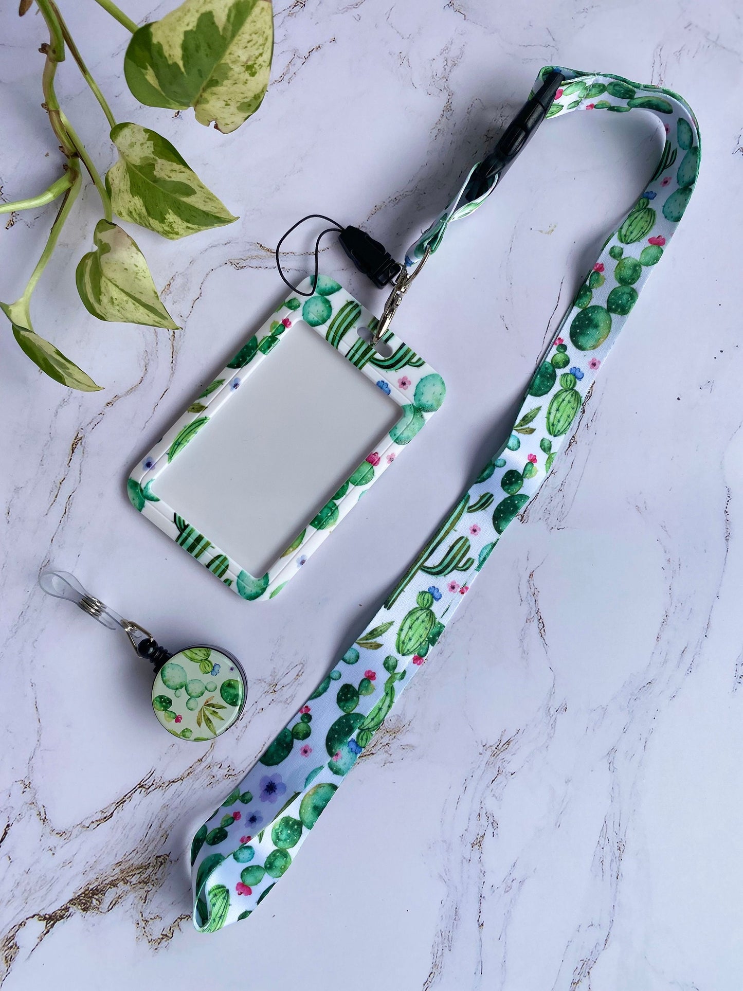 ID Card Badge Reel Retractable Belt, ID Card Holder, Removable Lanyard, Badge Keychain, ID Badge Holder, Protection Clip, Gift, Valentines