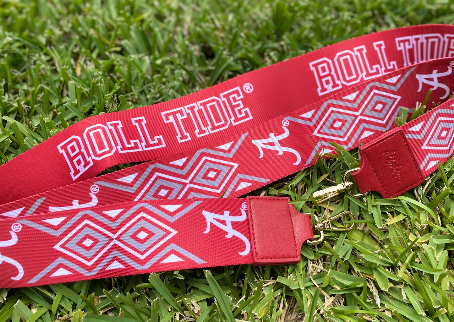 Alabama ROLL TIDE Clear Purse with Strap - Licensed, Canvas, Game Day, Stadium Approved, Graduation Gift, Back To School, Tailgating