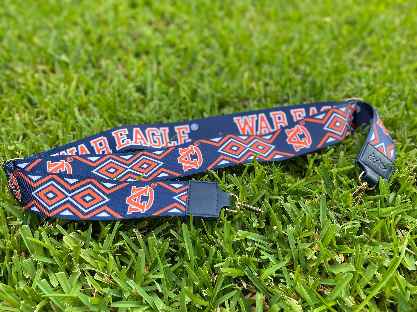 Auburn WAR EAGLE - Licensed Canvas Strap 2"