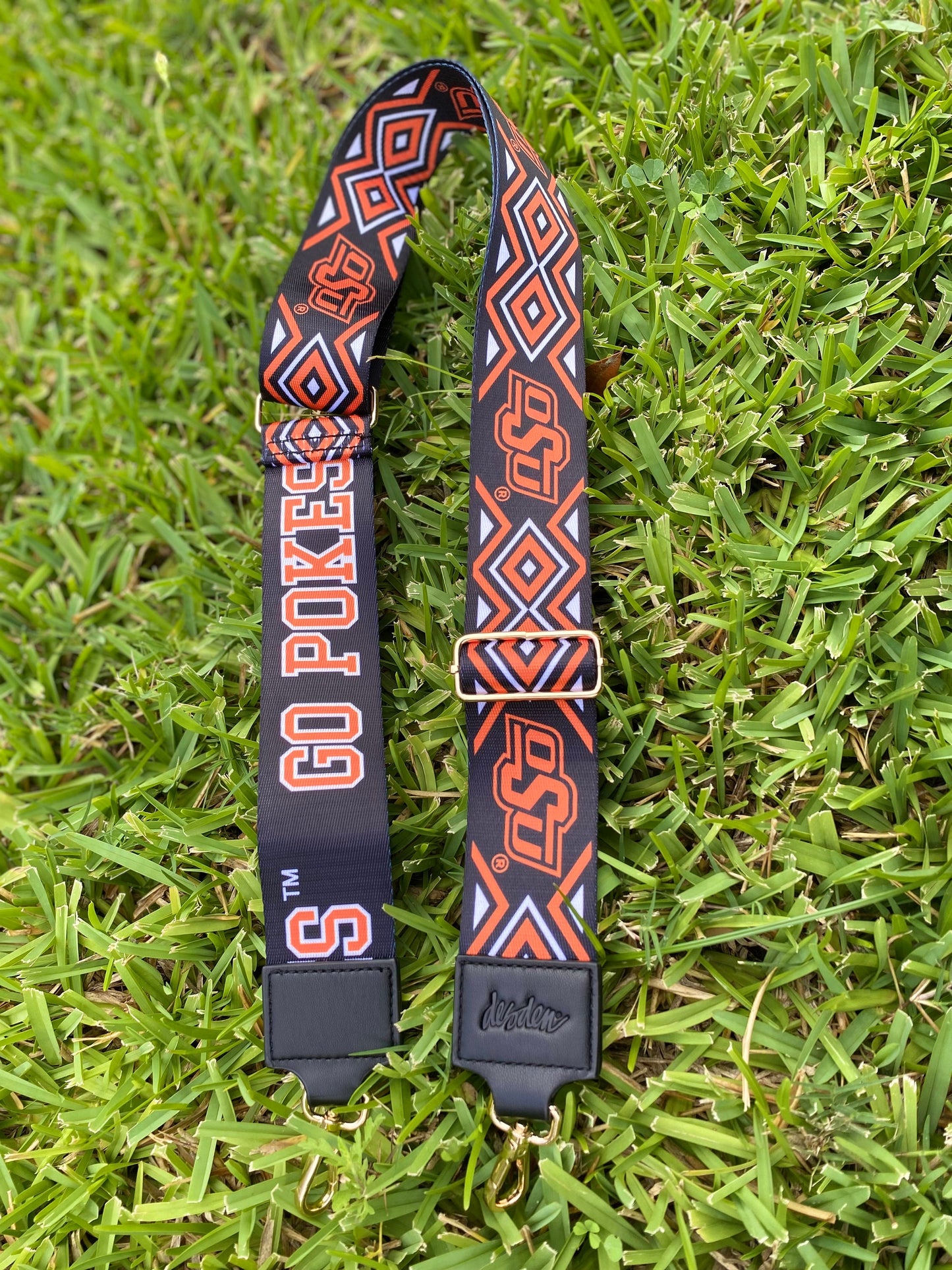Oklahoma State Cowboys Clear Purse with Strap, GO POKES-Licensed, Canvas, Purse, Game Day, Stadium, University, Crossbody, Graduation Gift