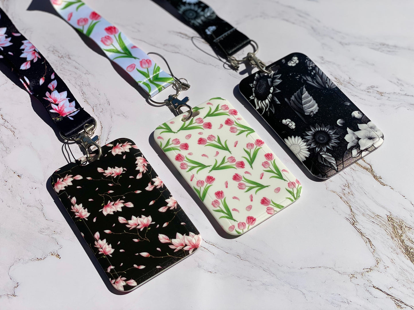 ID Badge Holder, Badge Holder, Vertical ID Holder, Card Protector Case, Badge Protector, Name Badge, Teacher Badge, Student Card, Valentines