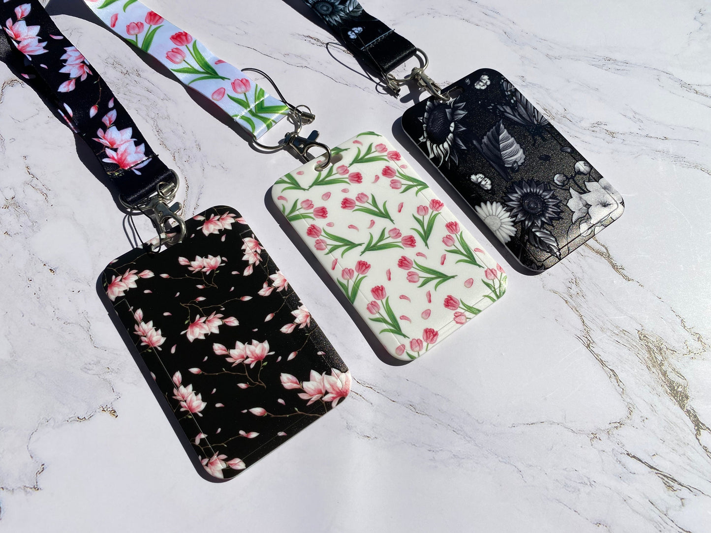 ID Badge Holder, Badge Holder, Vertical ID Holder, Card Protector Case, Badge Protector, Name Badge, Teacher Badge, Student Card, Valentines