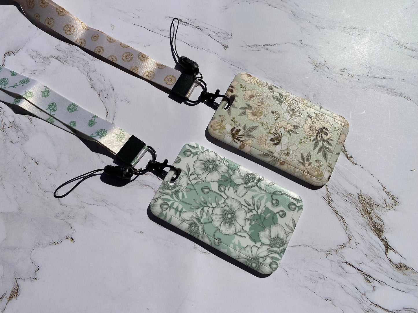 ID Badge Holder, Badge Holder, Vertical, Card Protector Case, Badge Protector, Name Badge, Teacher Badge, Student Card, Valentines