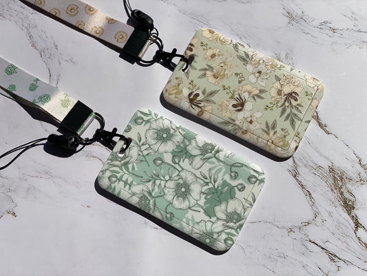 ID Badge Holder, Badge Holder, Vertical, Card Protector Case, Badge Protector, Name Badge, Teacher Badge, Student Card, Valentines