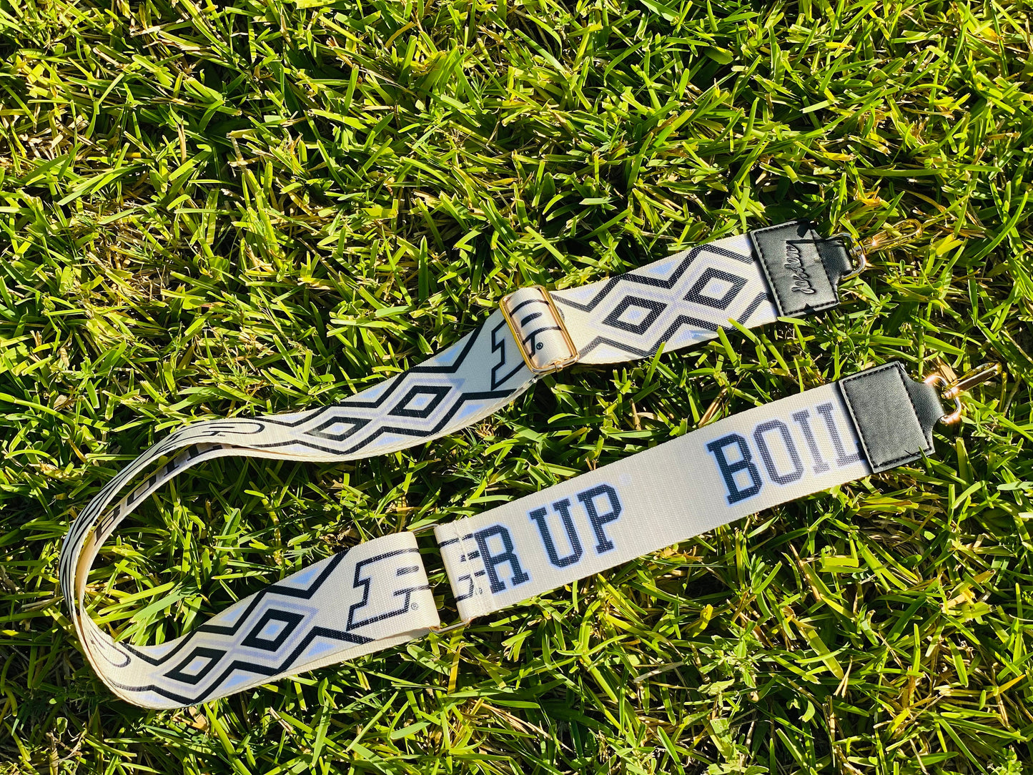 Purdue BOILER UP - Adjustable Purse Strap, Licensed, Stadium Approved, Game Day, Patterned, Graduation, Clear Bag, Valentines