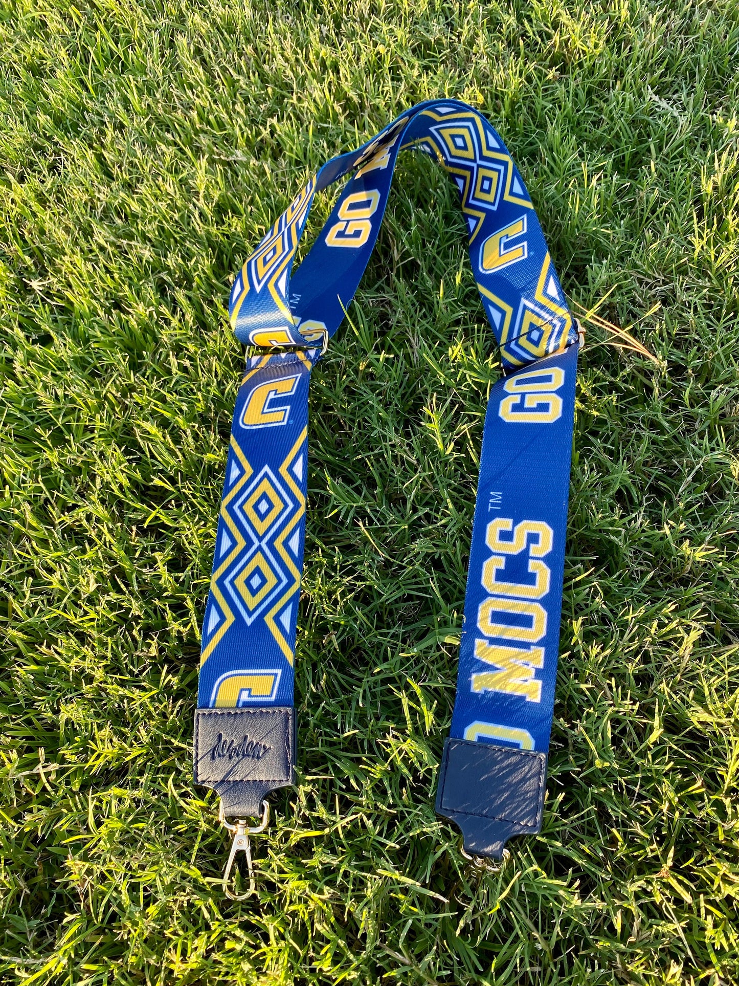 Chattanooga GO MOCS - Adjustable Purse Strap, Licensed, Stadium Approved, Game Day, Patterned, Canvas, Graduation Gift, Clear Bag, Crossbody