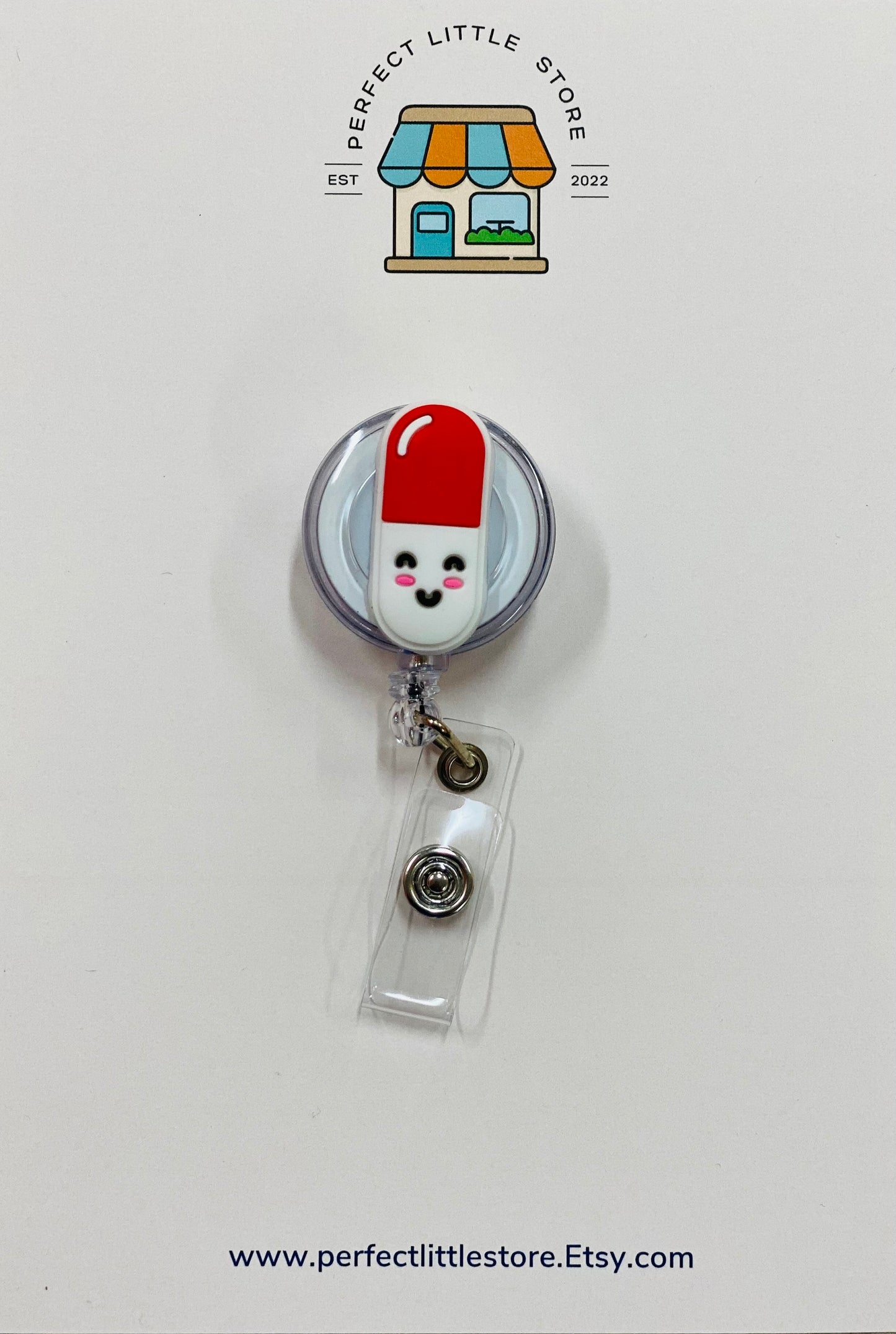 Retractable Badge Reel, Nurse ID Holder, RN Key Card, Hospital Reel, Nurse Gift, Medical Gift, Reel, Sparkle Badge Reel, Valentines Gift