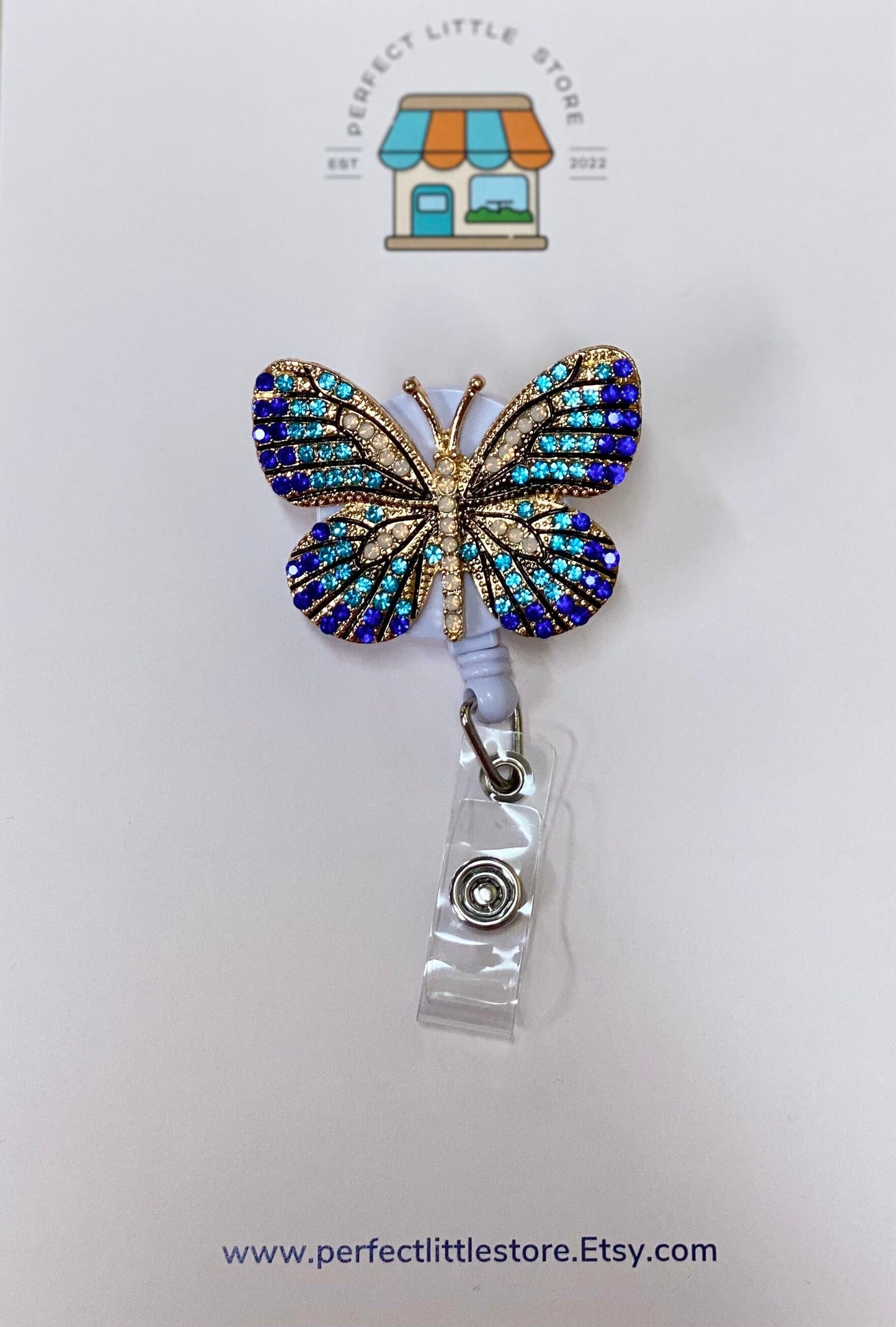 Retractable Rhinestone Badge Reel, Nurse ID Holder, RN Key Card, Nurse Badge Reel, Nurse, Medical, Reel, Sparkle Badge Reel, Valentines