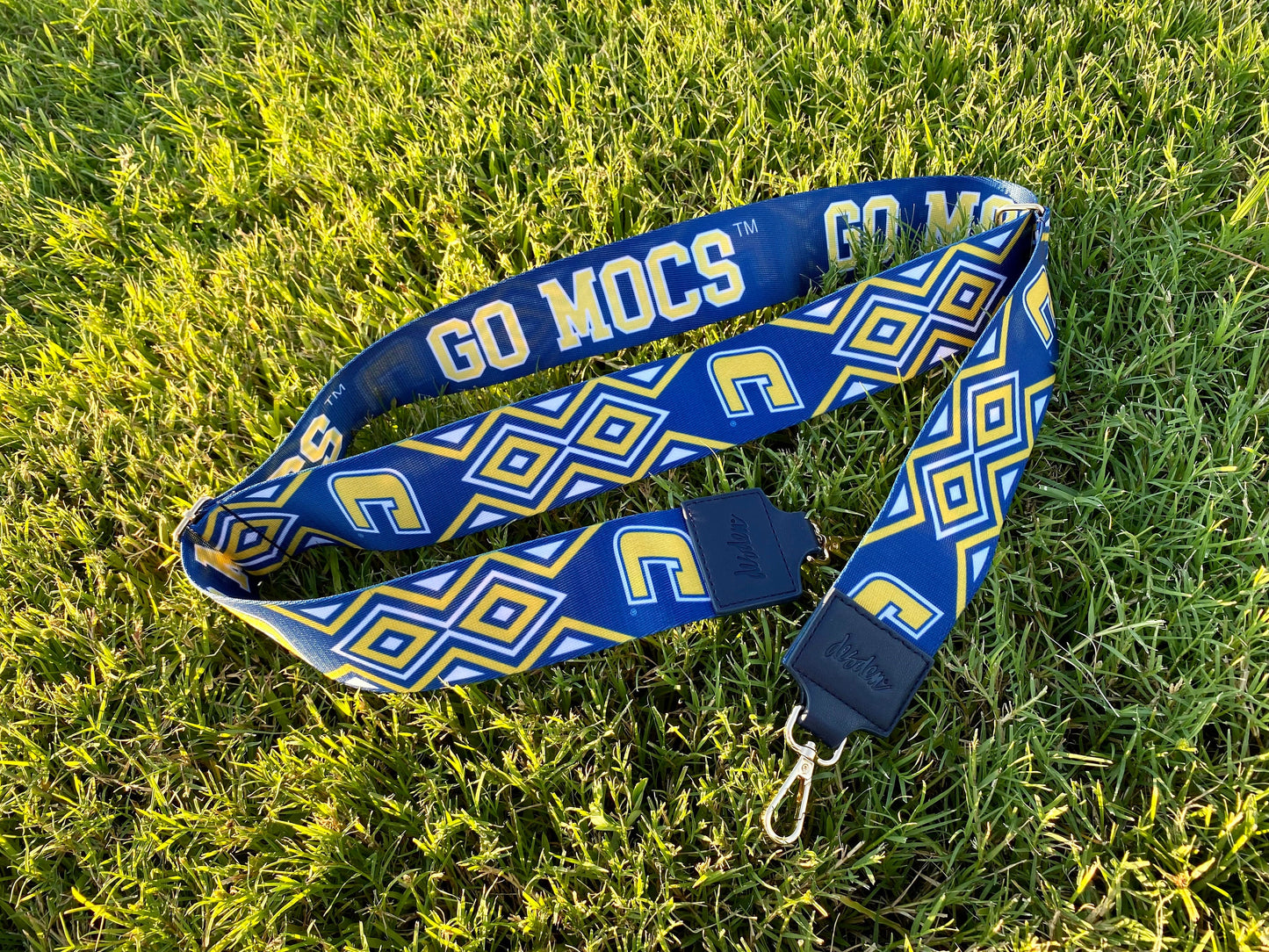 Chattanooga GO MOCS - Adjustable Purse Strap, Licensed, Stadium Approved, Game Day, Patterned, Canvas, Graduation Gift, Clear Bag, Crossbody