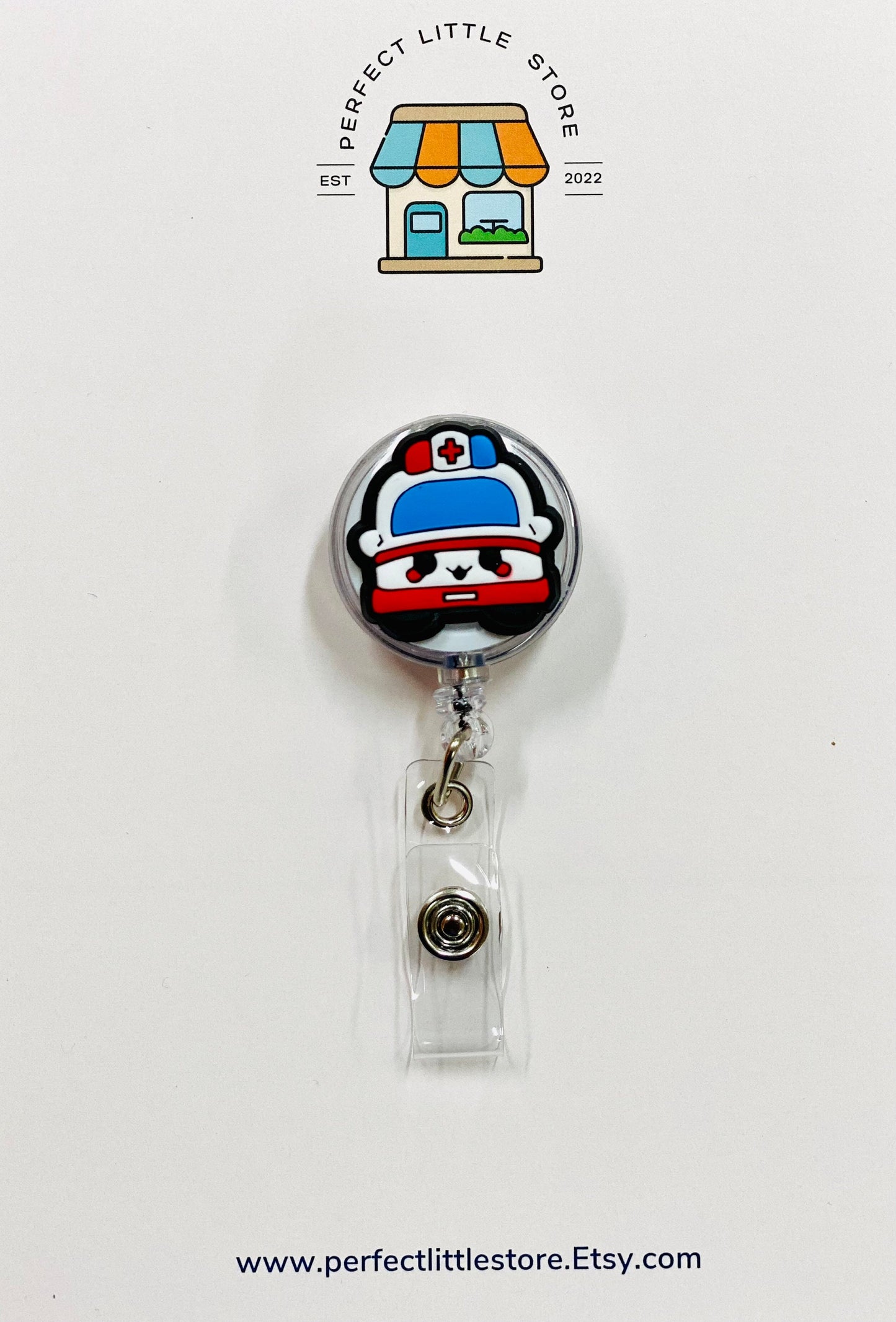 Retractable Badge Reel, Nurse ID Holder, RN Key Card, Hospital Reel, Nurse Gift, Medical Gift, Reel, Sparkle Badge Reel, Valentines Gift