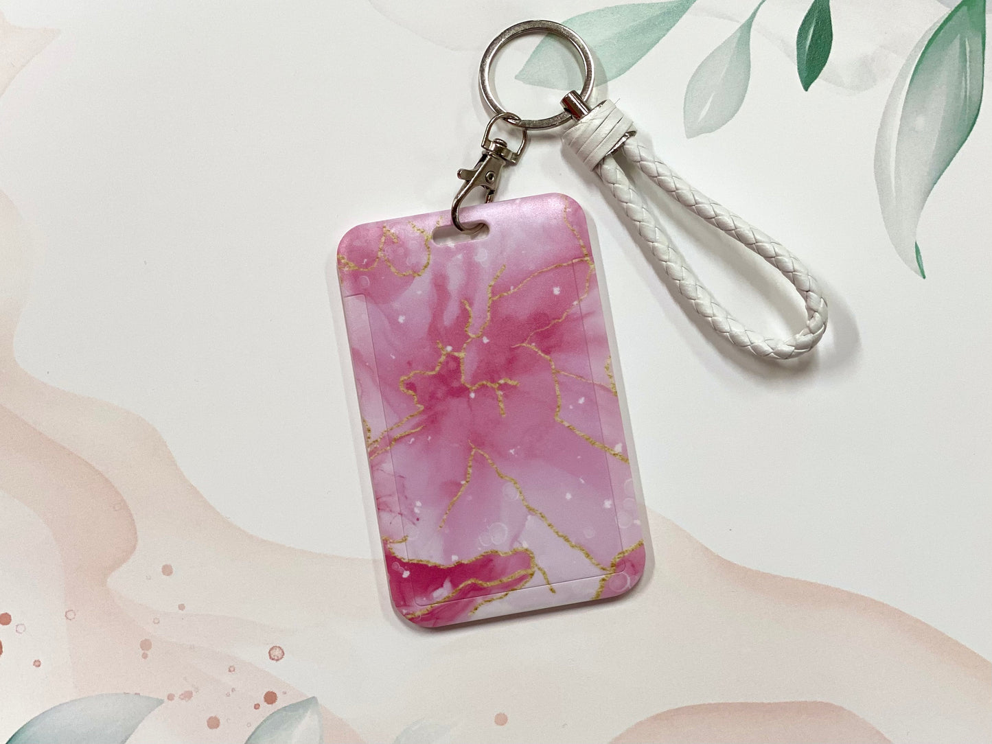 ID Badge Holder, Badge Holder, Vertical, Card Protector Case, Badge Protector, Name Badge, Teacher Badge, Student Card, Valentines