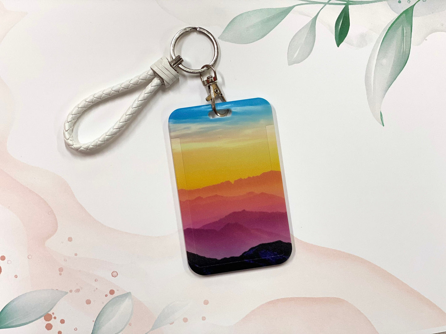 ID Badge Holder, Badge Holder, Vertical ID Holder, Card Protector Case, Badge Protector, Name Badge, Teacher, Student Card, Christmas Gift