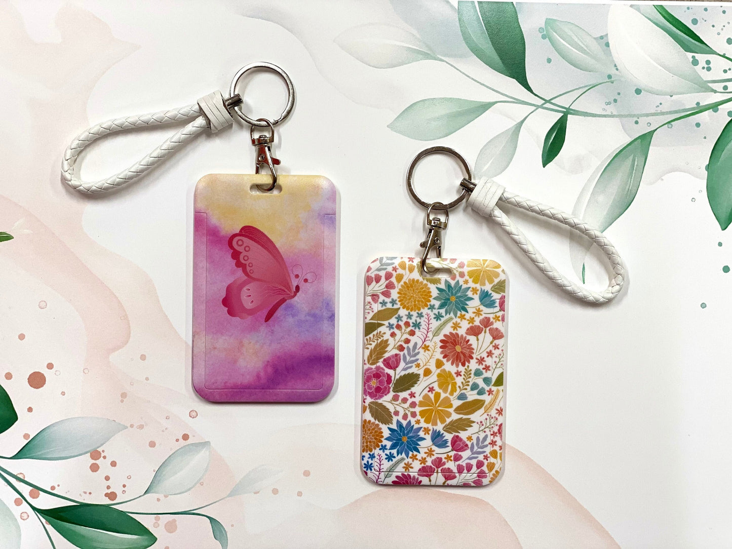 ID Badge Holder, Badge Holder, Vertical ID Holder, Card Protector Case, Badge Protector, Name Badge, Teacher, Student Card, Valentines