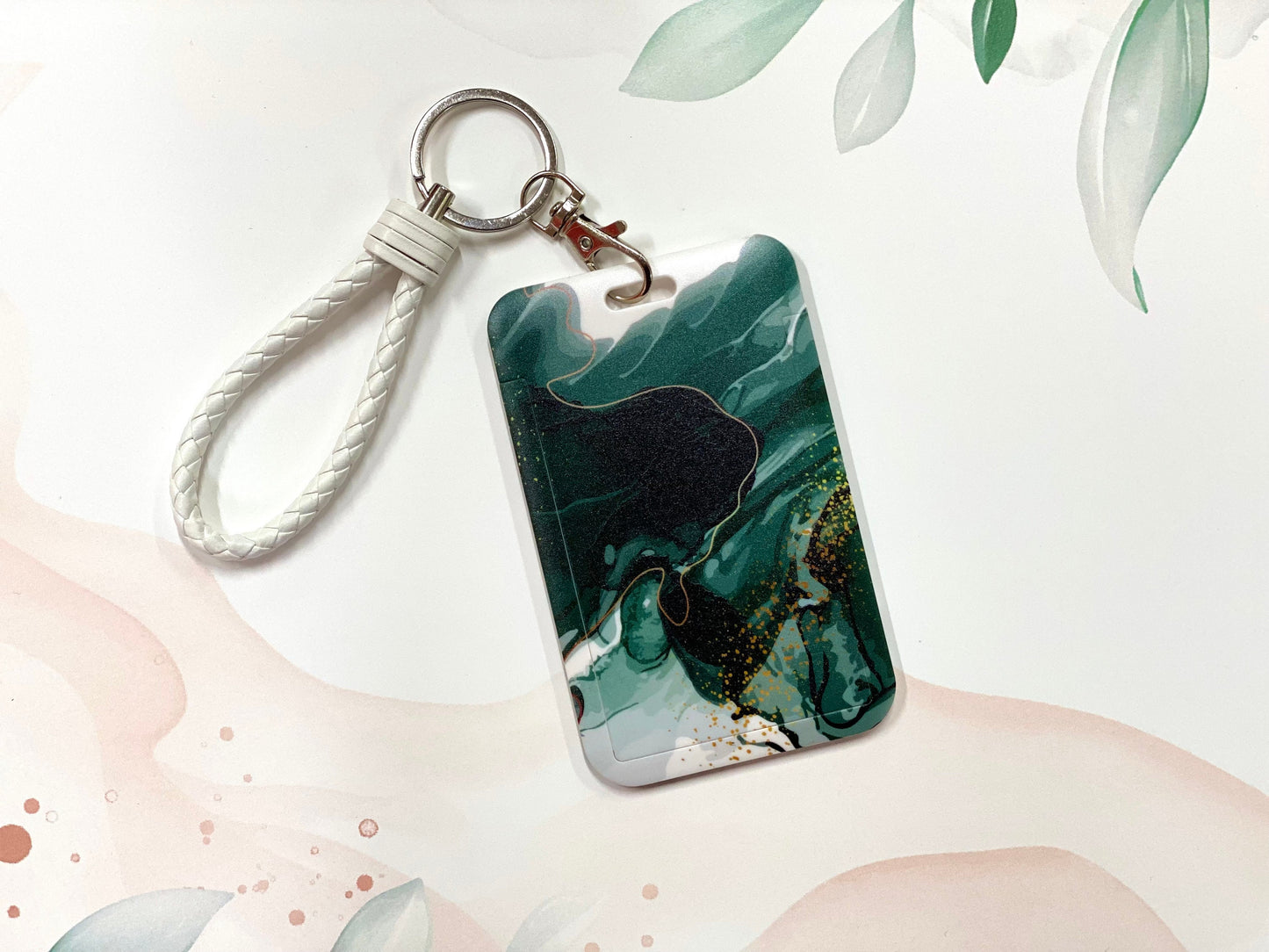 ID Badge Holder, ID Holder, Vertical, Card Protector Case, Badge Protector, Name Badge, Teacher Badge, Student Card, Christmas, Valentines