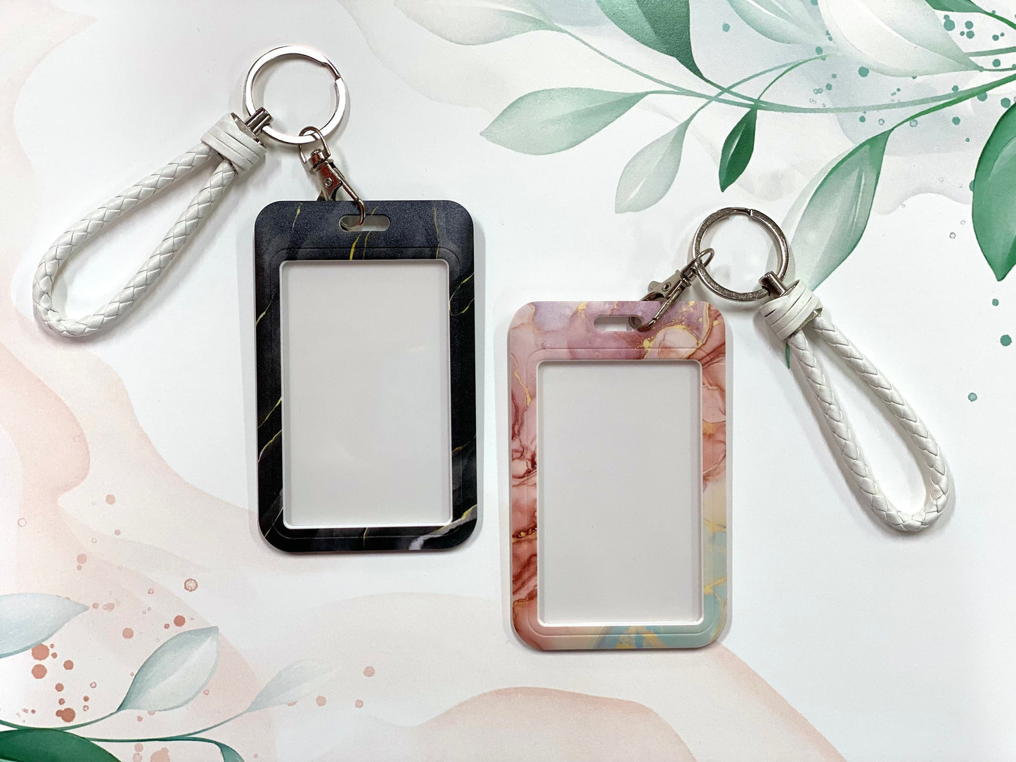 ID Badge Holder, Badge Holder, Vertical ID Holder, Card Protector Case, Badge Protector, Name Badge, Teacher Badge, Student, Valentines