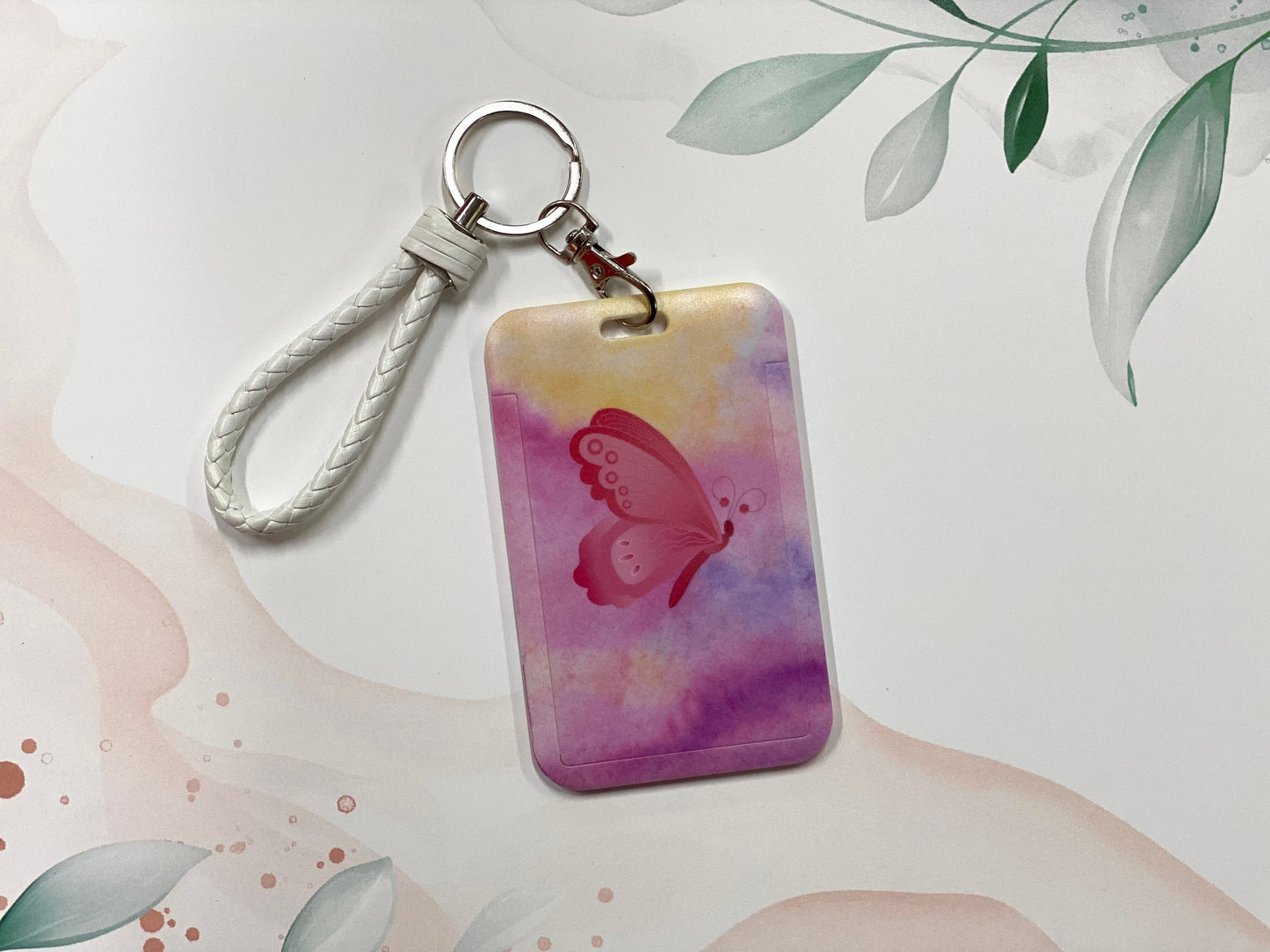 ID Badge Holder, Badge Holder, Vertical ID Holder, Card Protector Case, Badge Protector, Name Badge, Teacher, Student Card, Valentines