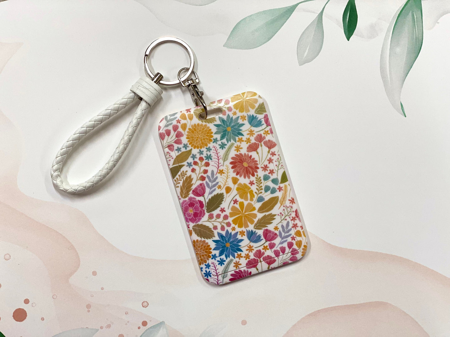 ID Badge Holder, Badge Holder, Vertical ID Holder, Card Protector Case, Badge Protector, Name Badge, Teacher, Student Card, Valentines