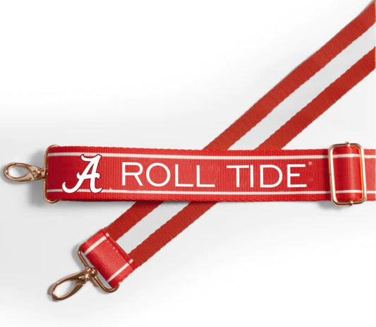 Alabama ROLL TIDE - Licensed Canvas Purse Strap 1.5"