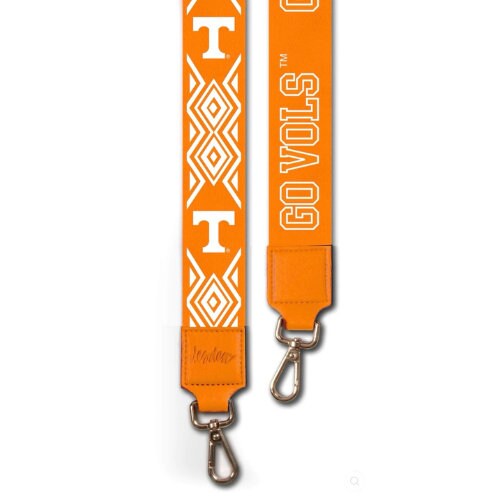 Tennessee GO VOLS - Adjustable Purse Strap, Licensed, Stadium Approved, Game Day, Graduation Gift, Back to School, Clear Bag, Tailgating