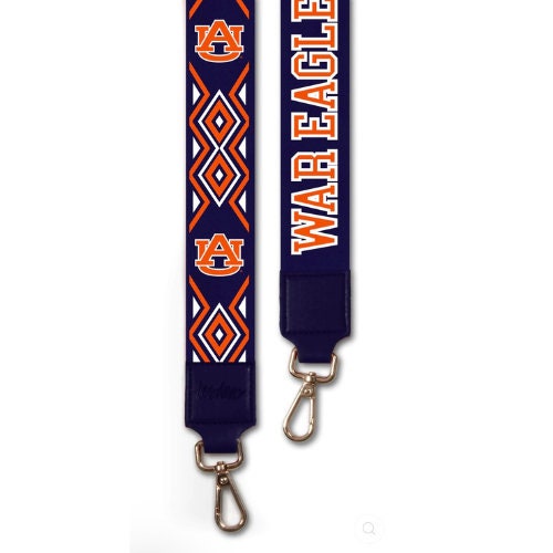 Auburn WAR EAGLE - Licensed Canvas Strap 2"