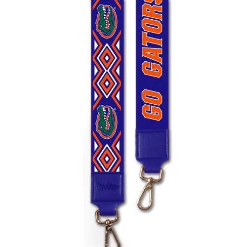 Florida GO GATORS - Adjustable Purse Strap, Licensed, Stadium Approved, Game Day, Patterned, Canvas, Graduation Gift, Back to school