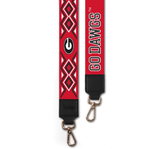 Georgia GO DAWGS - Adjustable Purse Strap, Licensed, Stadium Approved, Game Day, Graduation Gift, Back to School, Clear Bag, Crossbody
