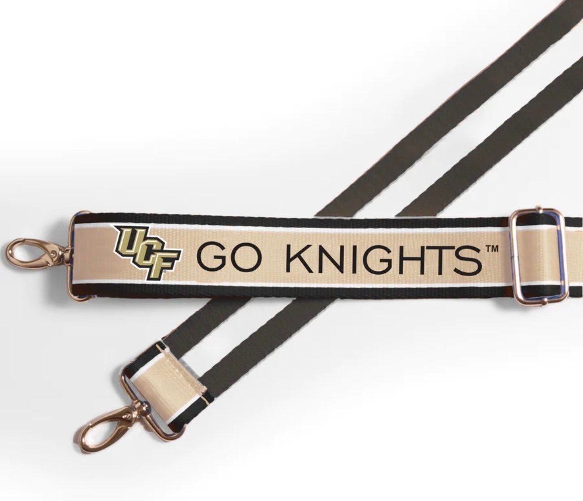 Central Florida - GO KNIGHTS, Adjustable Purse Strap, Licensed, Stadium Approved, Patterned, Shoulder, Graduation, Christmas Gift, Game, UCF